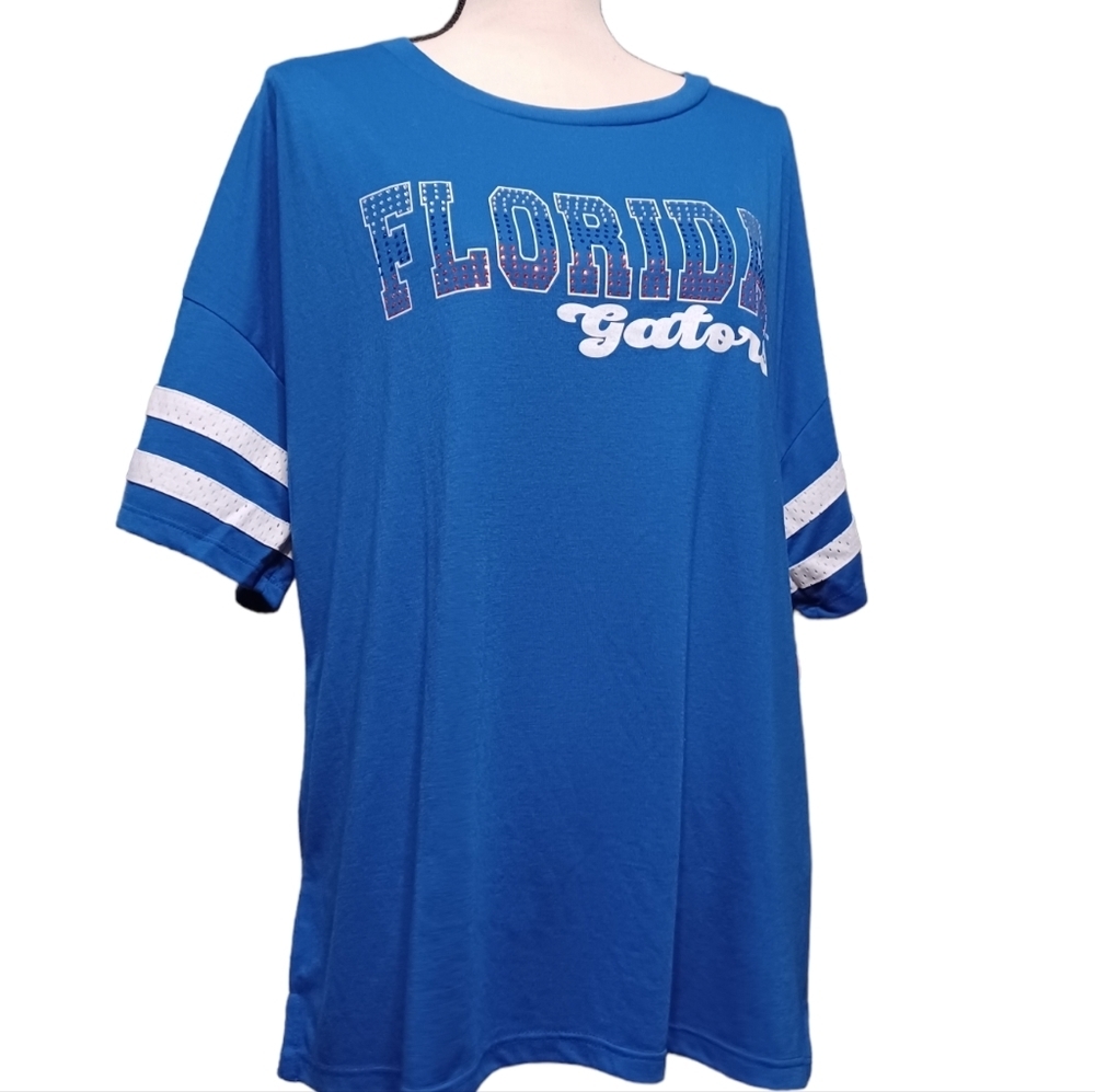 Florida Gator Tee XL LADIES Blue